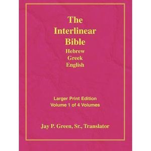Larger Print Bible-Il-Volume 1 -- Jay Patrick Sr. Green